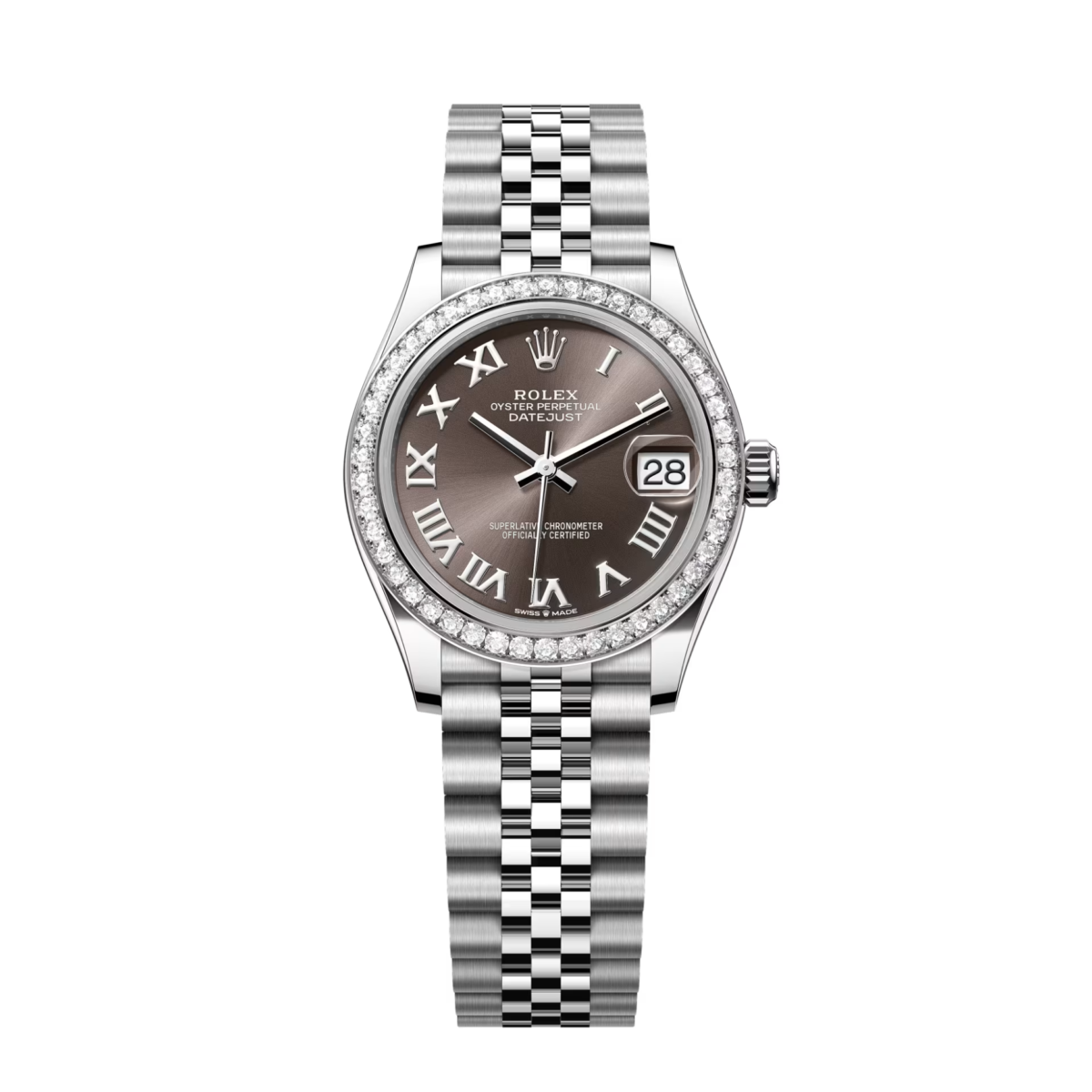 Rolex Datejust 31 2783289RBR-0026 Mặt Số Xám Đậm - The Empire