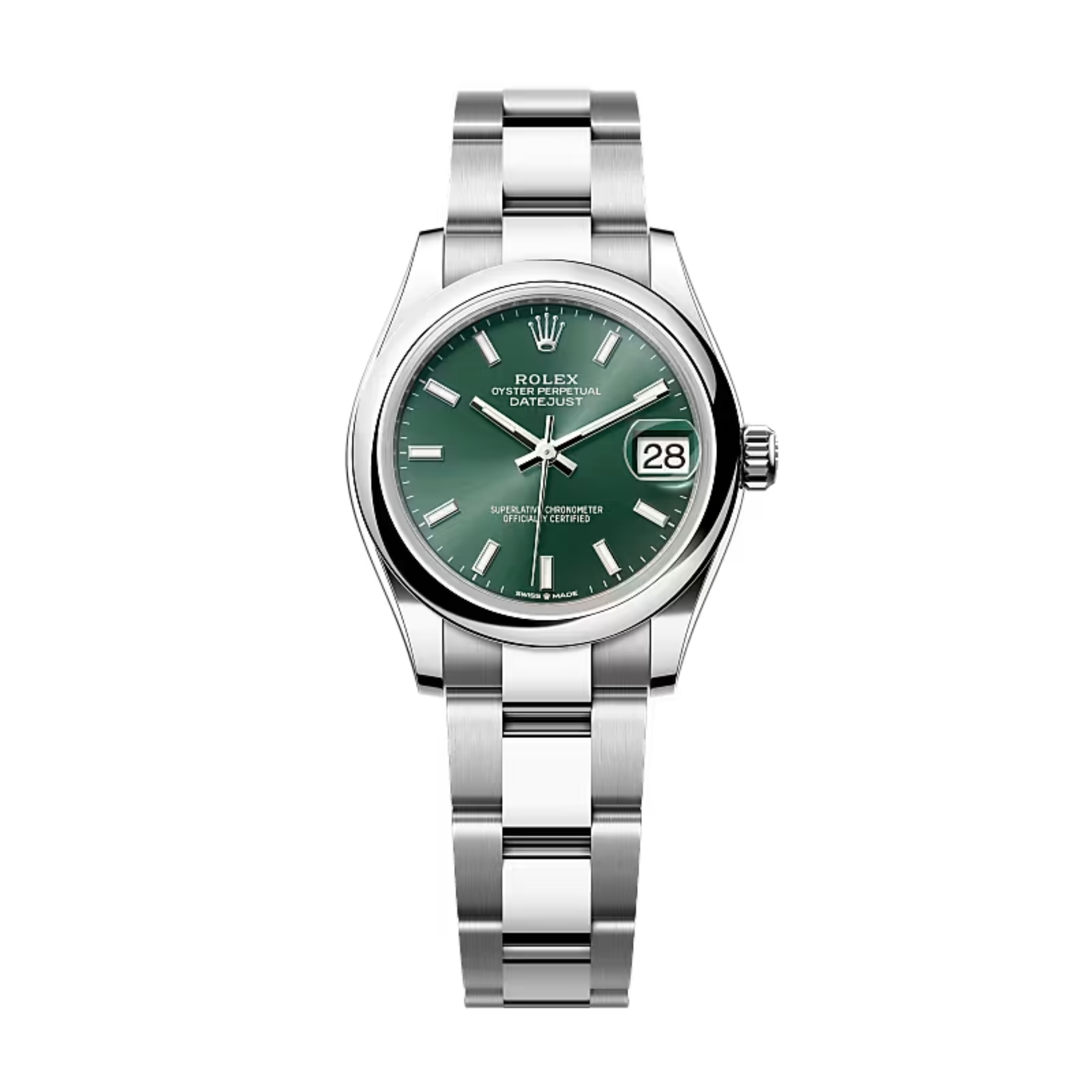 Đồng Hồ Rolex Datejust 31 Mặt Số Xanh Lá 278240-0011