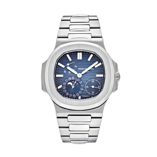 Patek Philippe Nautilus 5712/1A-001 Moonphase Black-Blue