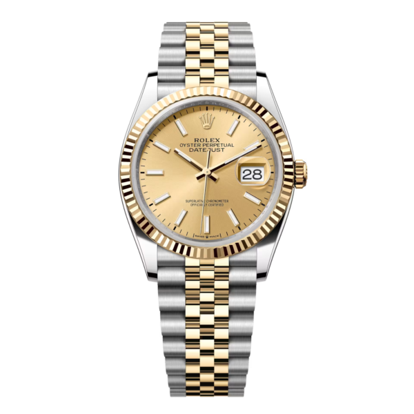 Rolex Datejust 36 126233-0015 Mặt Số Vàng