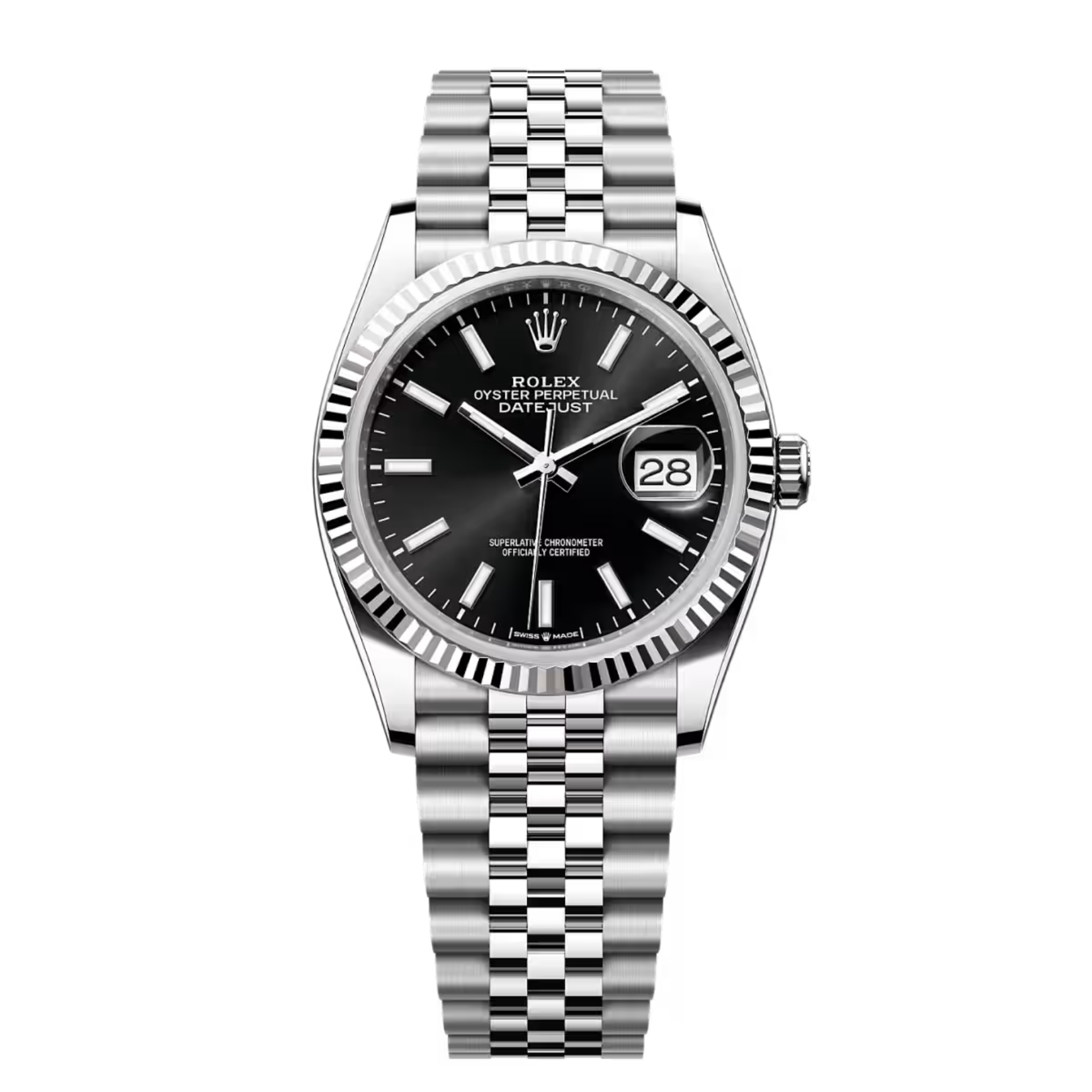 Rolex Datejust 36 126234-0015 Mặt Số Đen
