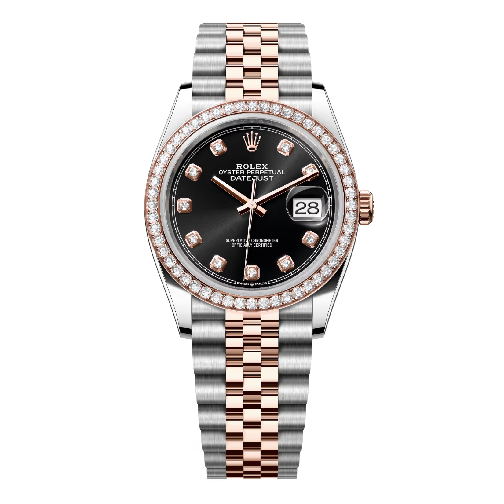 Rolex Datejust 36 126281RBR-0007 Mặt Số Đen