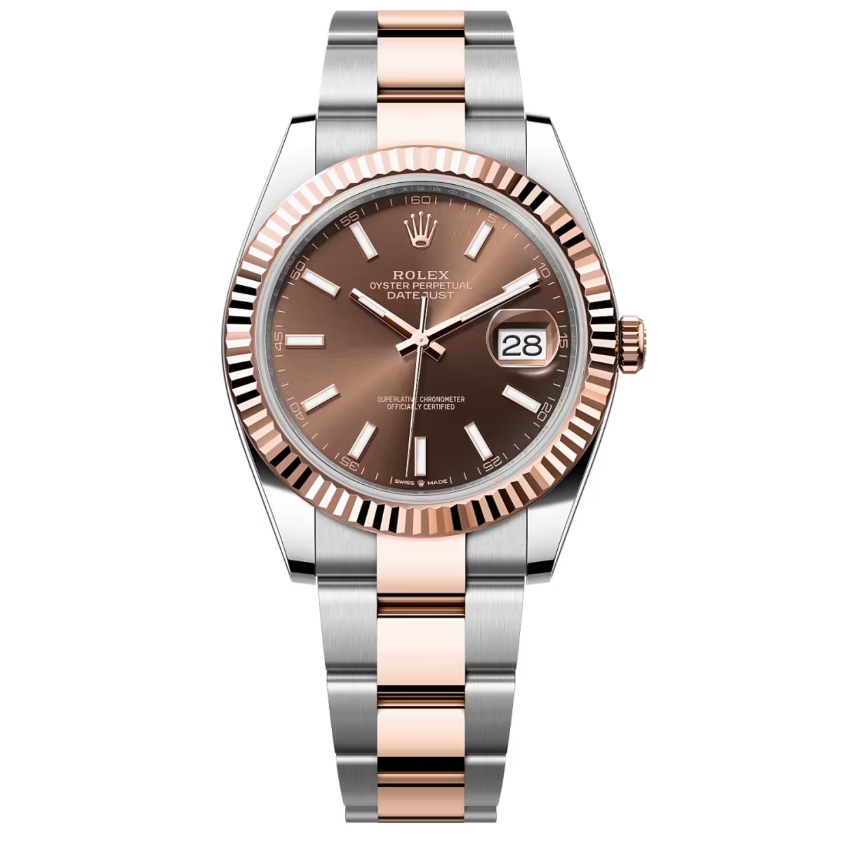 Rolex Datejust 41 125331-0001 Mặt Số Chocolate