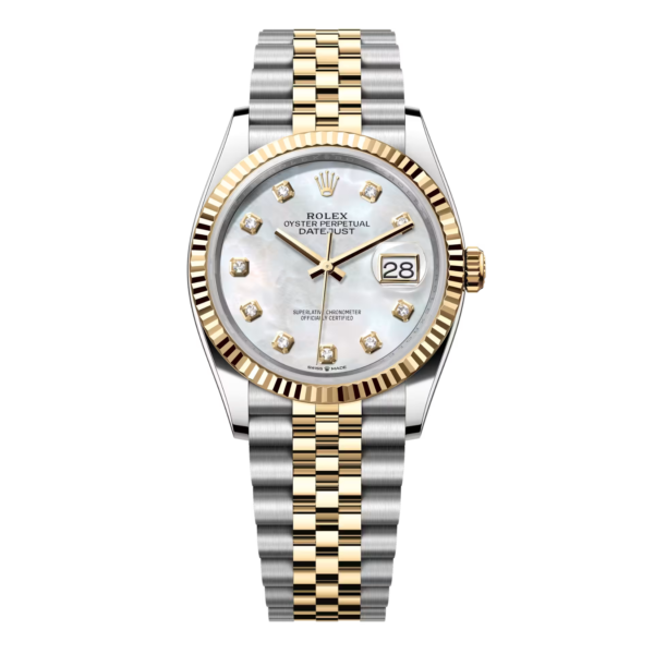 Rolex Datejust 36 126233-0023 Mặt Số Xà Cừ