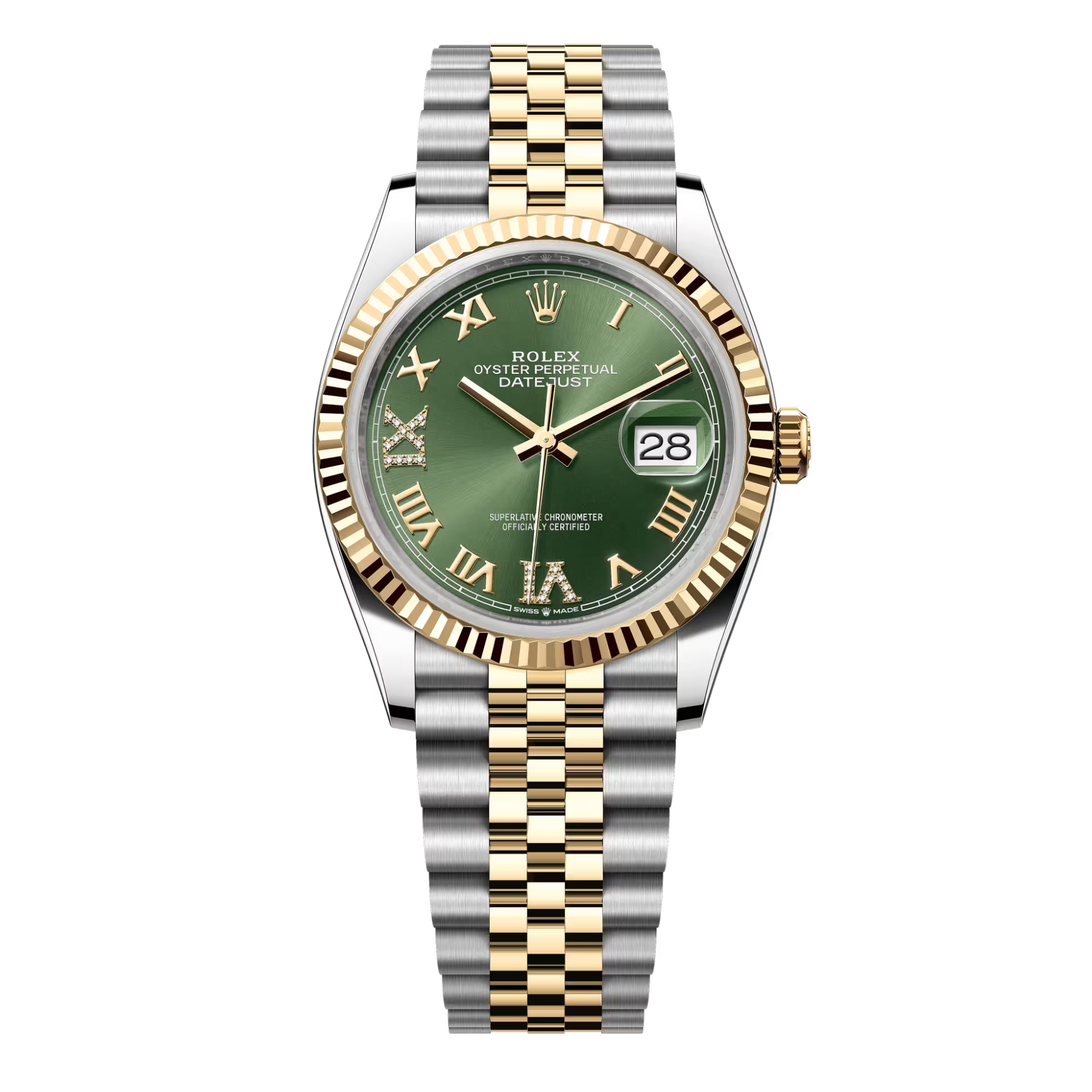 Rolex Datejust 36 126233-0025 Mặt Số Xanh Olive