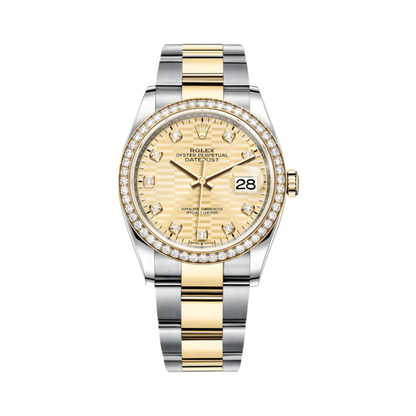 Rolex Datejust 36 126283RBR-0032 Mặt Số Nếp Gấp