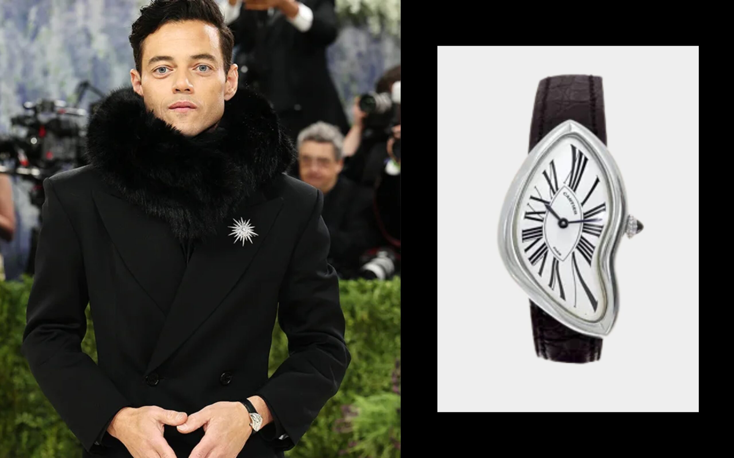 Rami Malek: Cartier Cras