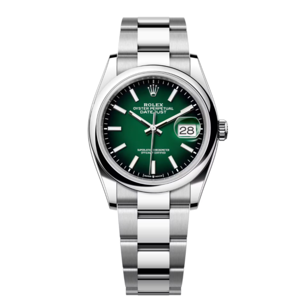 Rolex Datejust 36 126200-0025 Mặt Số Xanh Ombré