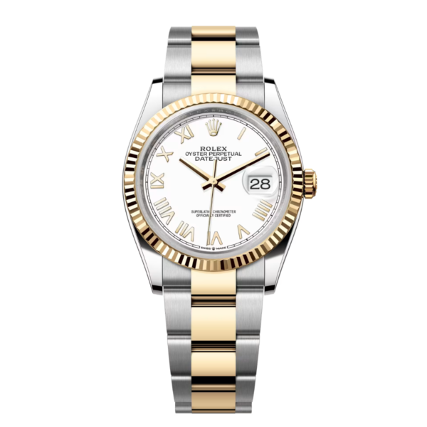Rolex Datejust 36 126233-0048 Mặt Số Trắng