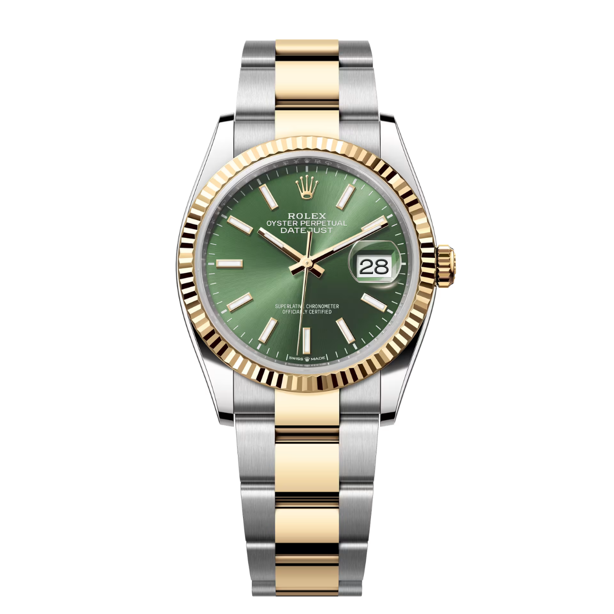 Rolex Datejust 36 126233-0058 Mặt Số Xanh Olive
