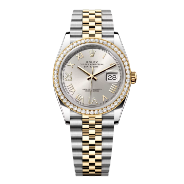 Rolex Datejust 36 126283RBR-0037 Mặt Số Bạc