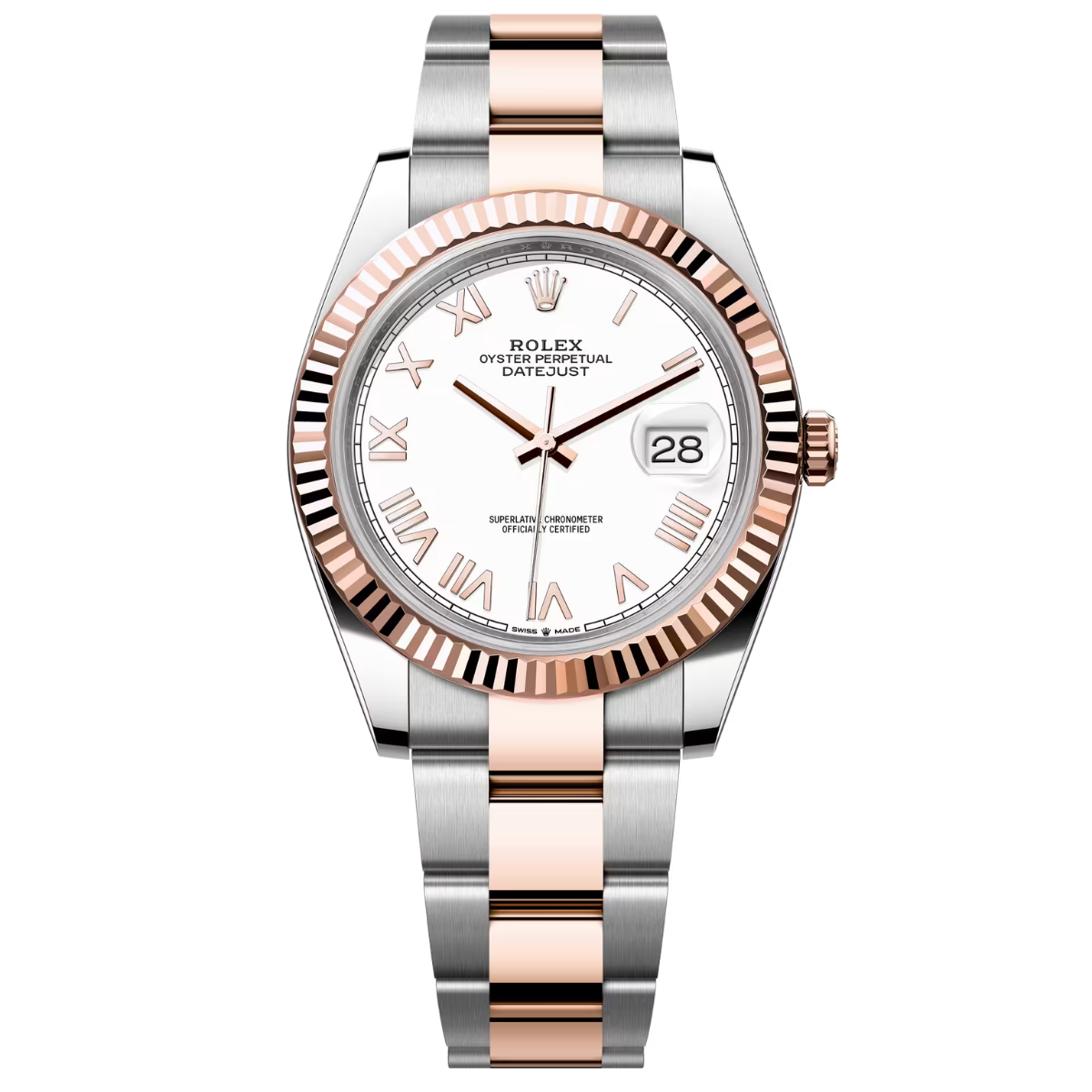 Rolex Datejust 41 126331-0025 Mặt Số Trắng