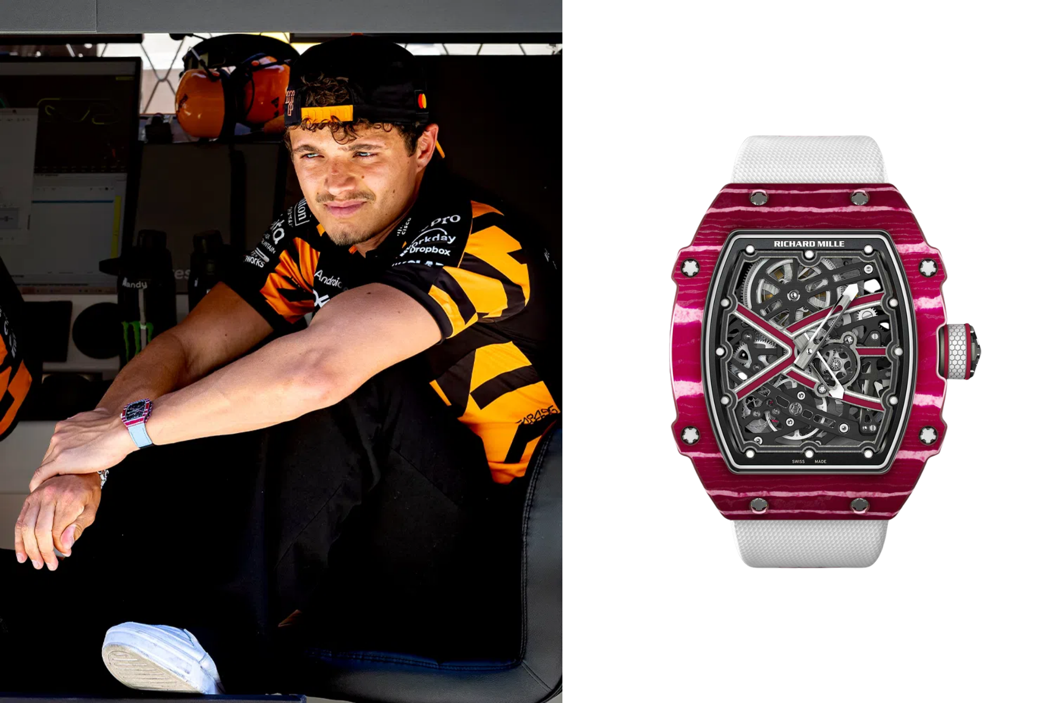 Lando Norris – Richard Mille RM 67-02 Automatic Winding Extra Flat ‘McLaren’
