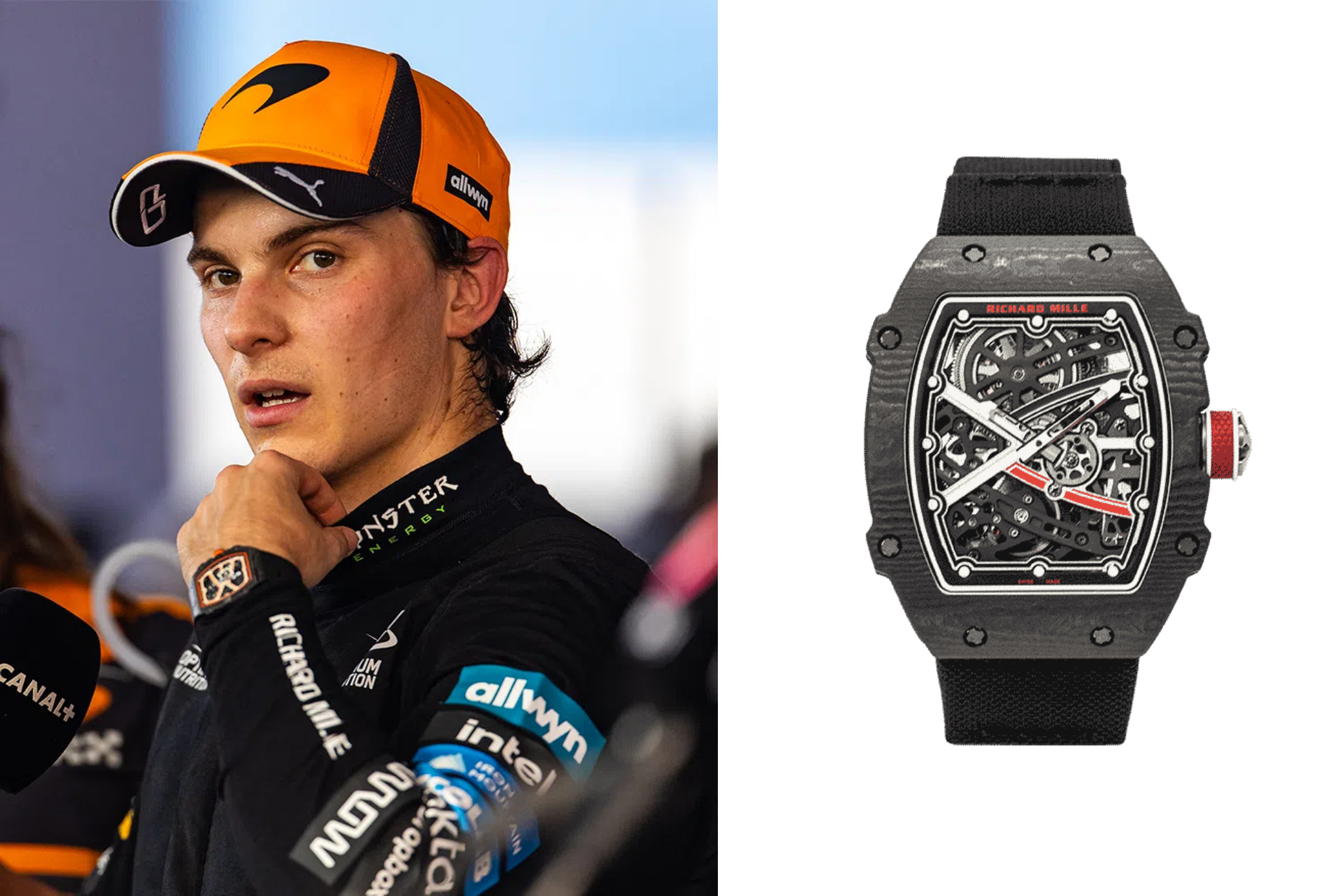 Oscar Piastri – Richard Mille RM 67-02 Automatic Winding Extra Flat ‘McLaren’